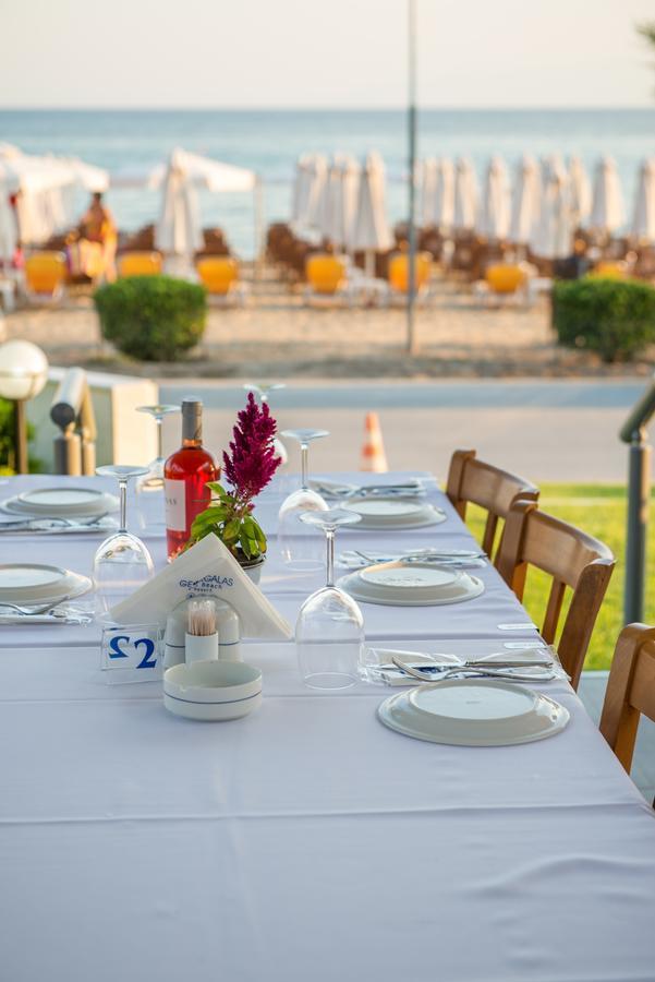Georgalas Sun Beach Rooms Nea Kallikrateia Exterior photo