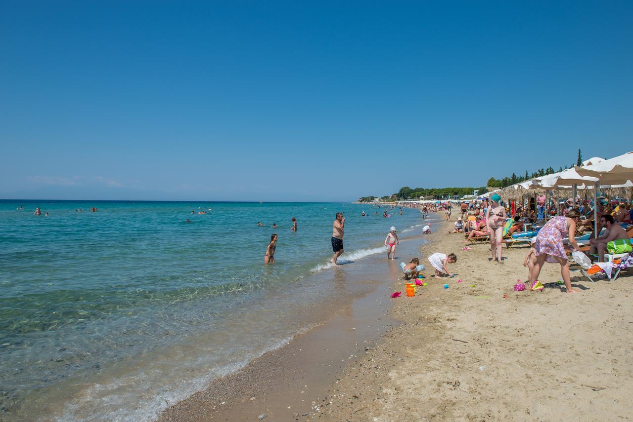Georgalas Sun Beach Rooms Nea Kallikrateia Exterior photo